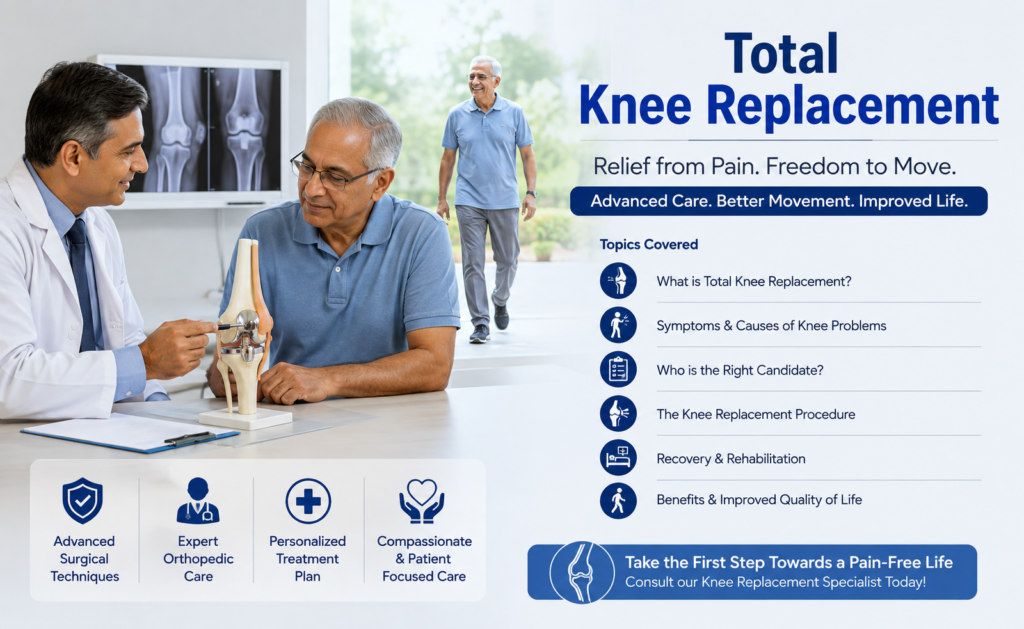 Total Knee Replacement Surgeon in Magarpatta -Dr. Parimal Kore